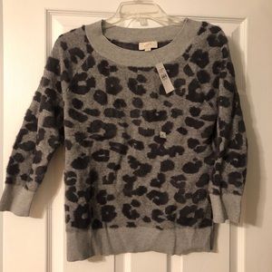 Loft Leopard Sweater